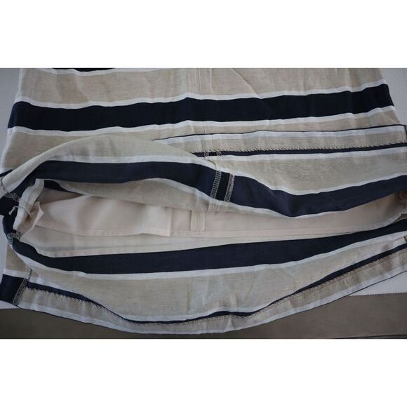 Tommy Hilfiger Women’s Sz 6 (Small) Striped Colorblocked Linen Shift Dress $109+ - Picture 10 of 13